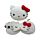 Relaxeazzz Hello Kitty Coussin de voyage 2 en 1 