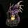 Dragon sur Tour avec Cristal LED - Collection Dark Legends
