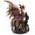Dragon sur Tour avec Cristal LED - Collection Dark Legends