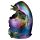 Figurine Métallique - Dragon Iridescent Sortant de l' Œuf