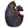 Figurine Bébé Dragon Elements LED - Oeuf de Cristal