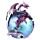 Figurine LED Dark Legends - Oeuf de Dragon sur Géode