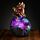Figurine LED Dark Legends - Bébé Dragon sur Géode