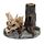 Porte-bougie Bougeoir Chandelier Shadows of Darkness - Crâne de Dragon