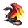 Dragon de feu et d'Obsidienne Défenseur de la Nuit - Dark Legends  