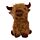 Câle-porte Peluché Highland Coo Cow - Vache Animal de la Ferme
