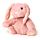 Câle-porte Peluché - Lapin rose