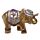 Porte-Encens Eléphant Doré