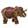 Porte-Encens Eléphant Doré