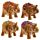 Mini Eléphant Porte-Bohneur A Collectionner Pailleté Métallique