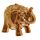Mini Eléphant Porte-Bohneur A Collectionner Pailleté Métallique