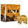 Eléphant Porte-Bonheur Doré Avec Sac