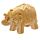 Eléphant Porte-Bonheur Doré Avec Sac