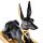 Anubis Noir et Or Allongé