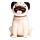 Figurine Solaire Mopps - Chien Carlin
