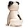 Figurine Solaire Mopps - Chien Carlin