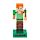 Figurine Solaire - Minecraft Alex 