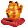 Figurine Solaire - Chat Faisant Signe De Main