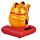 Figurine Solaire - Chat Faisant Signe De Main