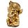 Set of 3 Gold Ganesh Hear No Speak No See No Evil