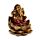 Lot de 2 Ganesh & Lakshmi dorés sur lotus