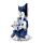 Figurine Ganesh Blanc & Bleu - Connaissance