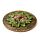 Porte-encens Attrape-cendre - Homme Vert rond