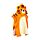 Serviette à capuche pour enfant - Adoramals Alfie le Tigre 