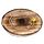 Porte-encens Attrape-cendres Bois de Manguier pour Cônes et Bâtons d'Encens - Fleur de Vie