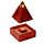 Brûleur d'Encens pyramidal en Bois de manguier ajouré Boudha