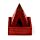 Brûleur d'Encens pyramidal en Bois de manguier ajouré Boudha