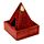 Brûleur d'Encens pyramidal en Bois de manguier ajouré Boudha