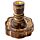 Brûleur d'Encens à Refoulement Reflux Backflow en Bois de Manguier - Om