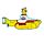 Puzzle en bois 130 pièces - The Beatles Yellow Submarine 