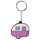 Couvre-clé Porte-clé PVC Camping Vacances en Caravane