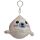 Porte-clés Peluché Squeezies Adoramals Sealife – Mer & Vie Marine Pingouin, Phoque, Poisson Clown, Poulpe, Requin