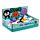 Porte-clés Peluché Squeezies Adoramals Sealife – Mer & Vie Marine Pingouin, Phoque, Poisson Clown, Poulpe, Requin