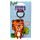 Porte-clés 3D Alfie le Tigre en PVC - Adoramals 
