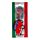 Porte-clés PVC - Fiat 500 Rouge