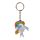 Porte-clés PVC Licorne - Unicorn Magic Orange