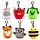 Porte-clés Peluché Squidglys Adoramals 