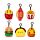 Porte-clés Peluché Squidglys  Foodiemals