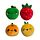 Porte-clés peluché Mini Squidglys - Foodiemals Fruits
