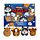 Porte-clés peluché Mini Squidglys - Adoramals Montagne