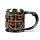 Chope de Décoration - Blason Ecusson Argenté et Doré