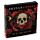 Lot de 4 Dessous de Verre en liège Skull & Roses - Crâne