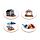 Lot de 4 Dessous de Verre - Coastal Bord de Mer