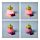 Veilleuse LED & Support Téléphone - Foodiemals Aubergine