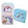 Lot de Trois Boîtes Repas Enchanted Rainbows - Boîtes à Goûter Licorne