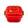 Boite Repas Bento Compartimentée avec couverts - Elidi la Fraise Foodiemals 